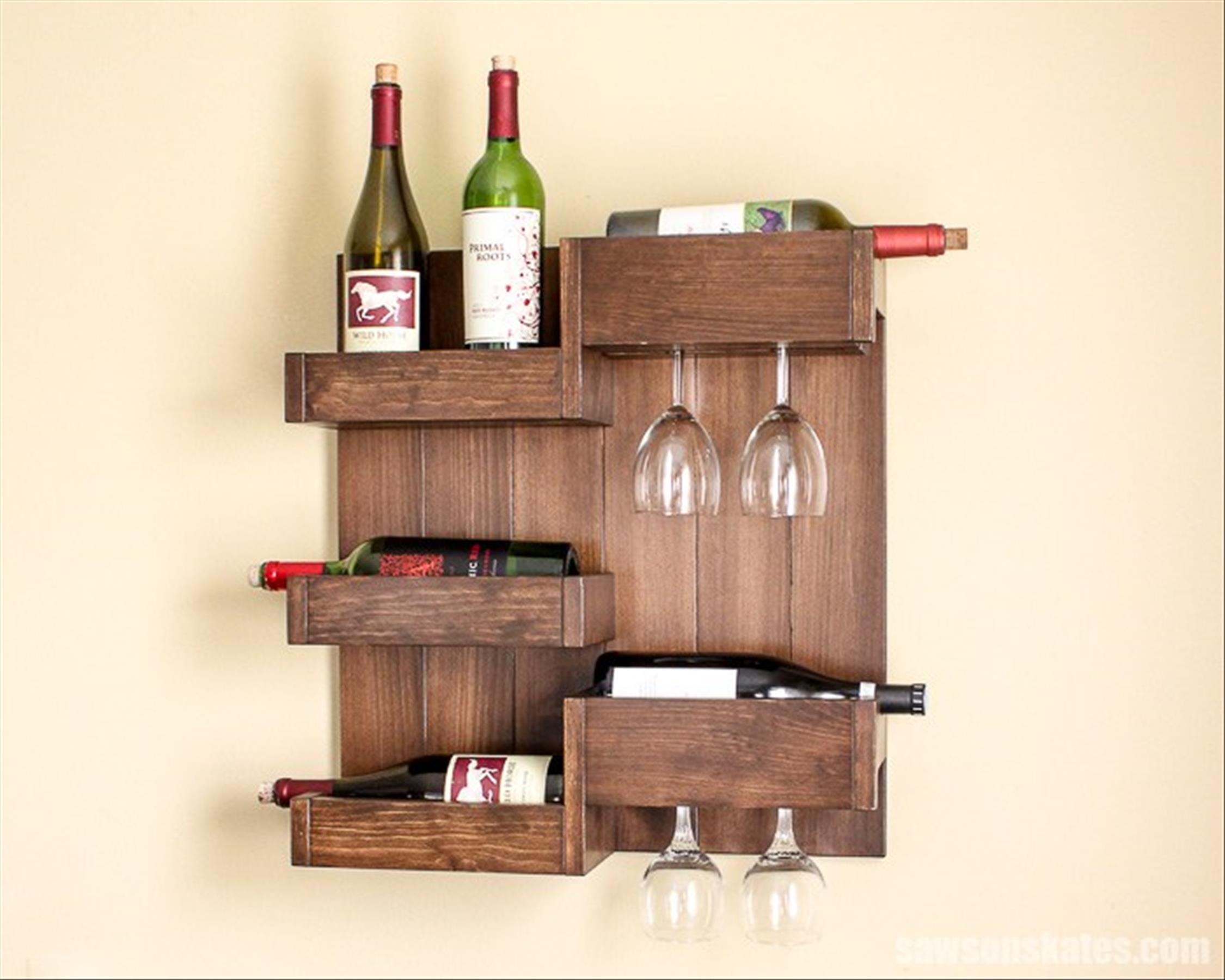 Top 33 easy DIY wine rack ideas anyone can make 