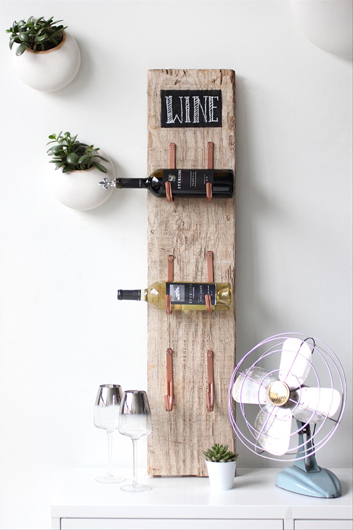 Top 33 easy DIY wine rack ideas anyone can make 