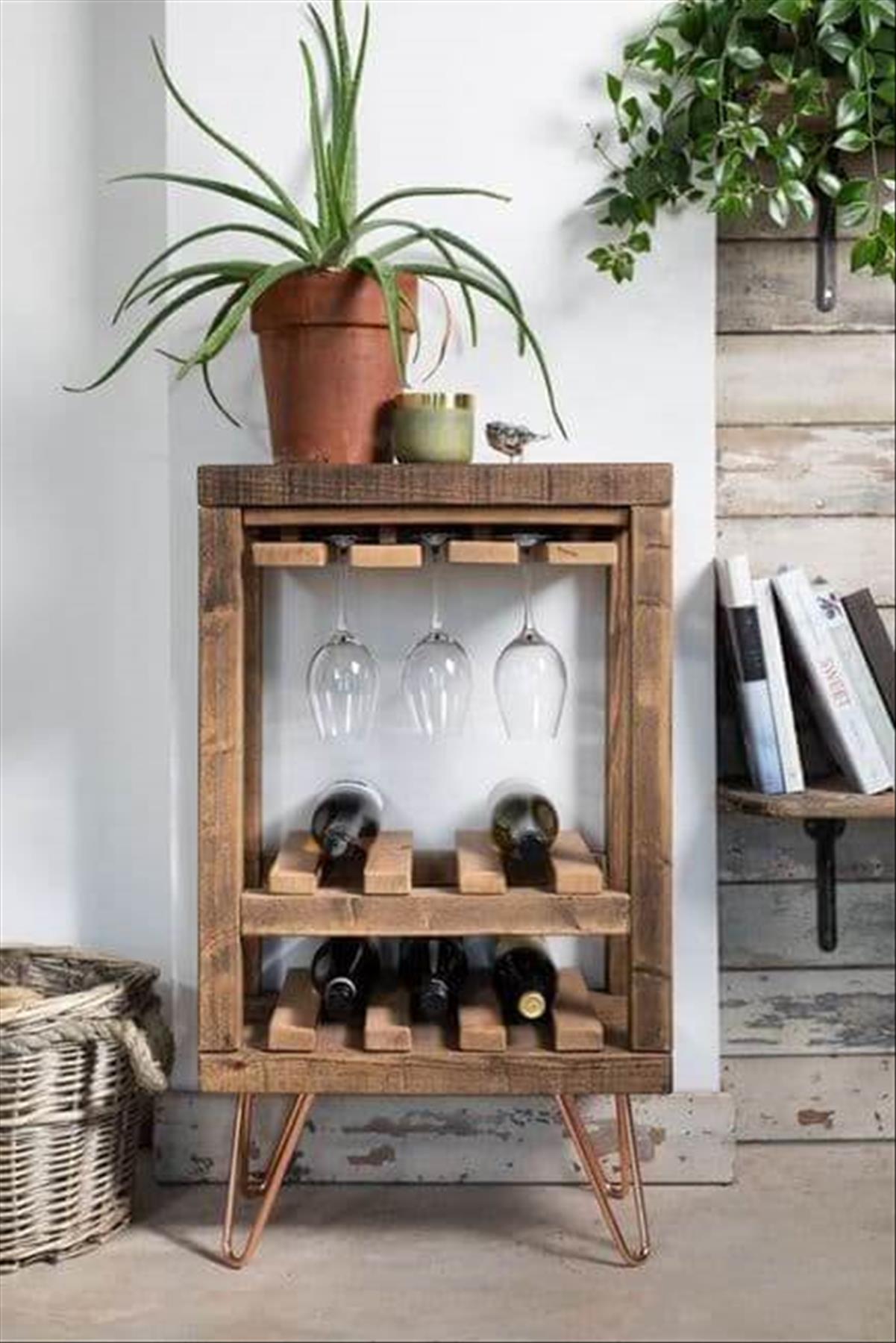 Top 33 easy DIY wine rack ideas anyone can make 