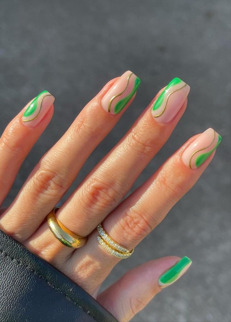 Best Green Nails Design To Get This Summer