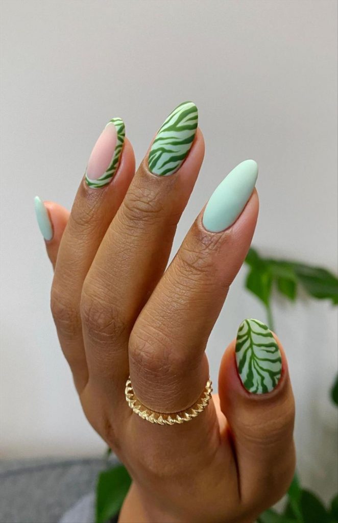 Best Green Nails Design To Get This Summer