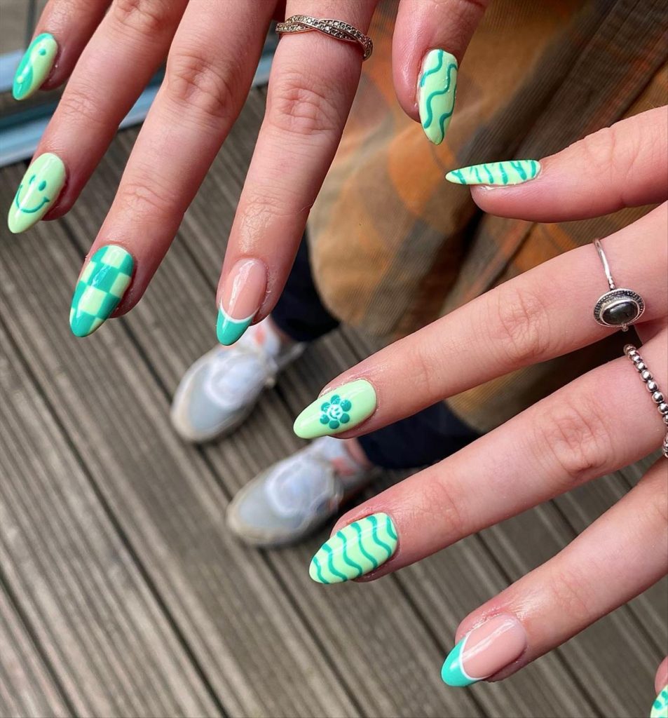 Best Green Nails Design To Get This Summer