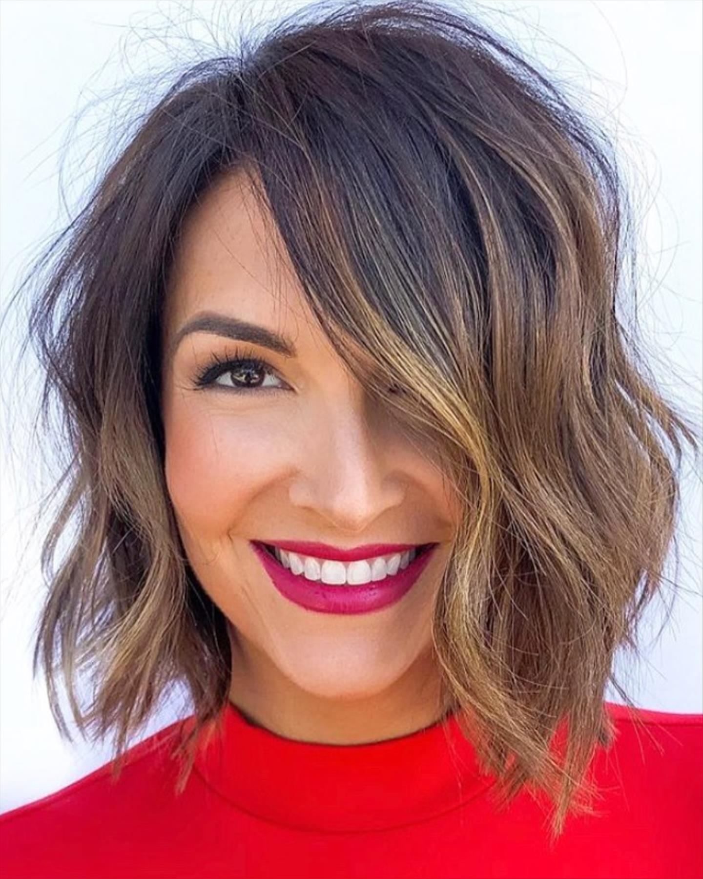 Flattering bob haircuts for fine hair in 2022