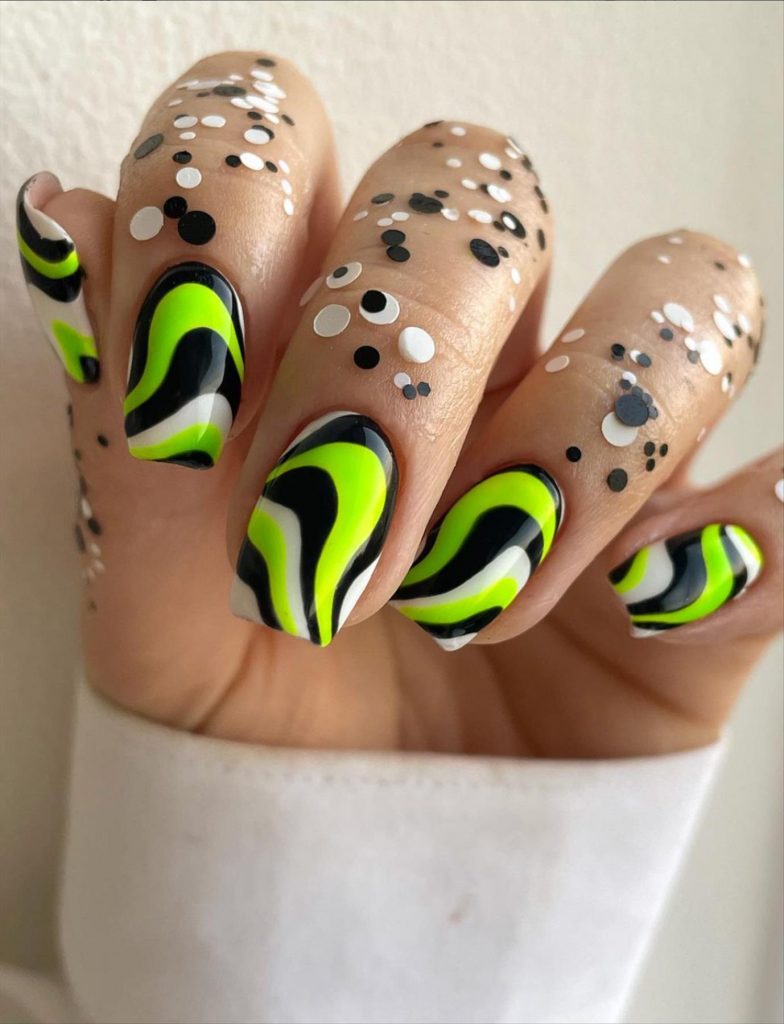 52 Perfect green nail ideas for your next manicures inspiration 2022
