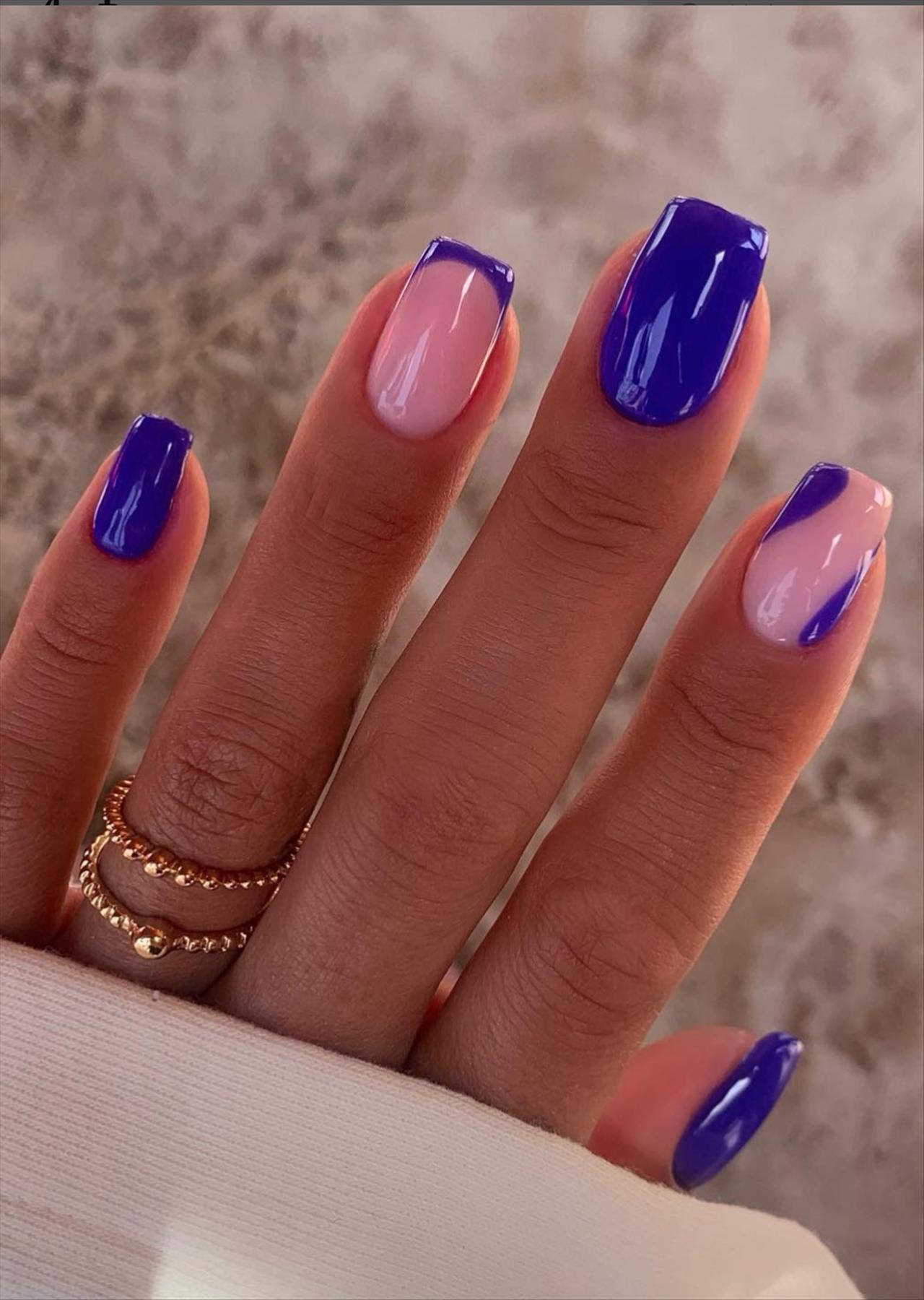 Fabulous short acrylic coffin nails ideas for 2022