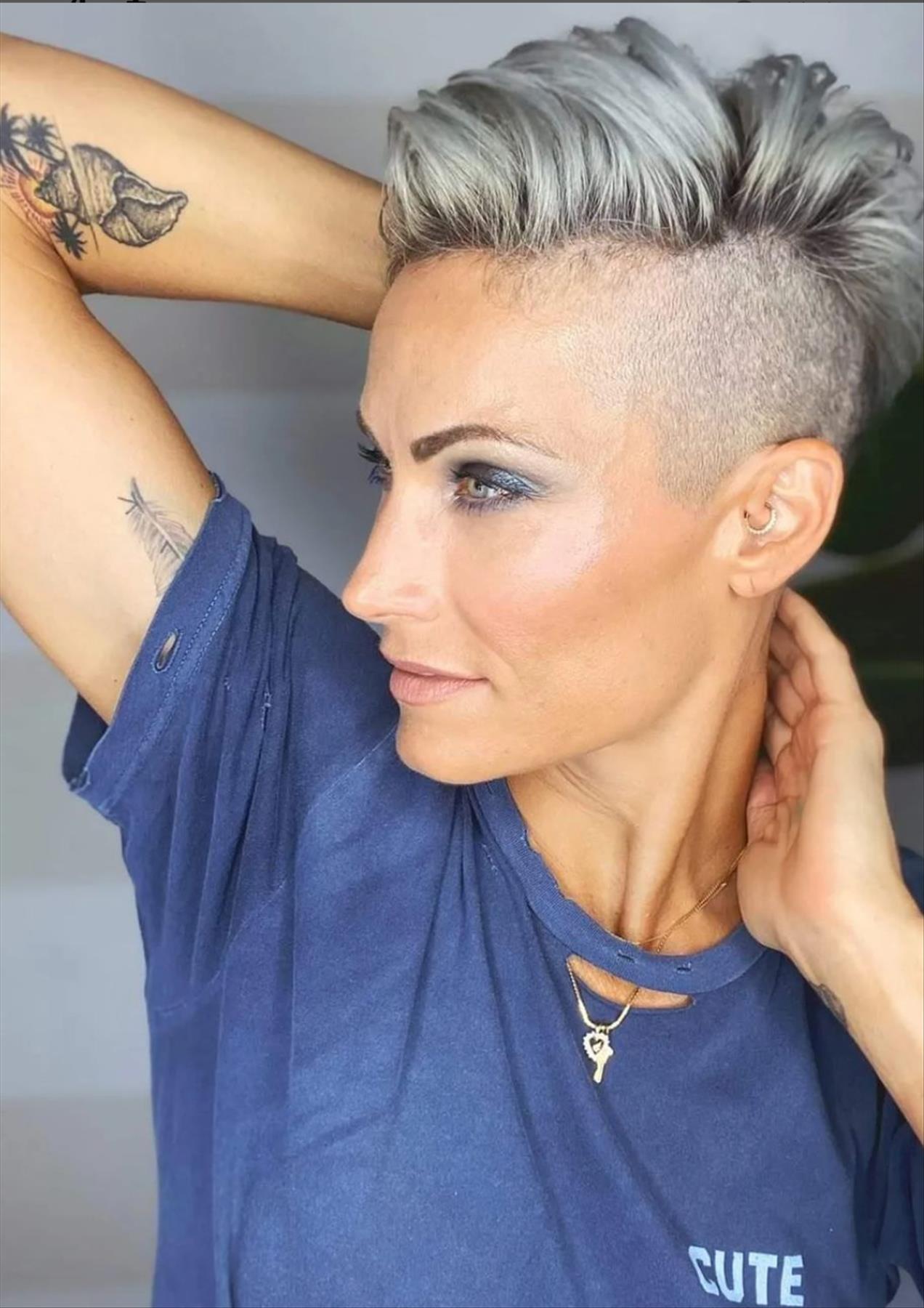 Best ash blonde pixie short hair for chic women trending now