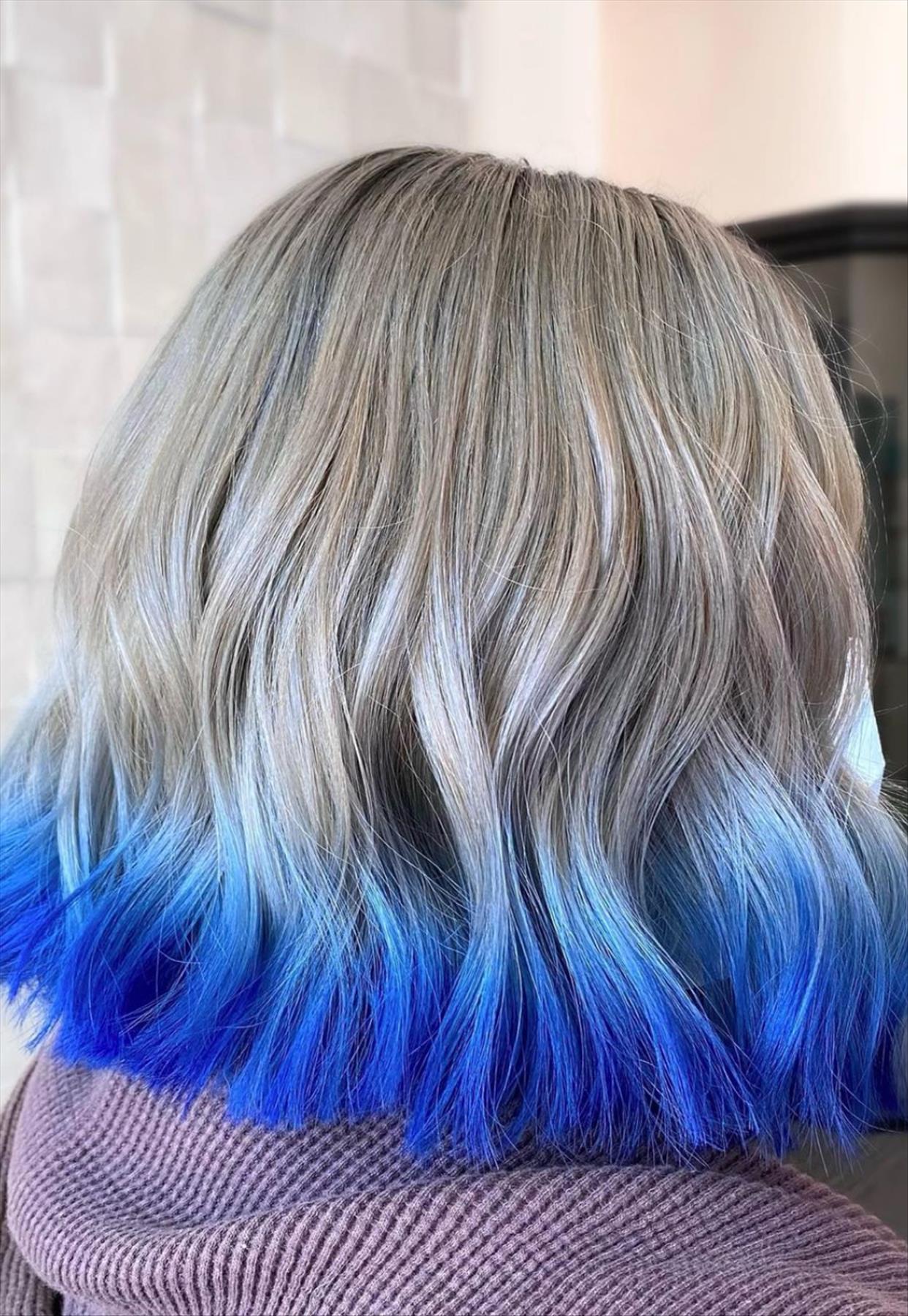 Stunning underneath hair color ideas for cool girls