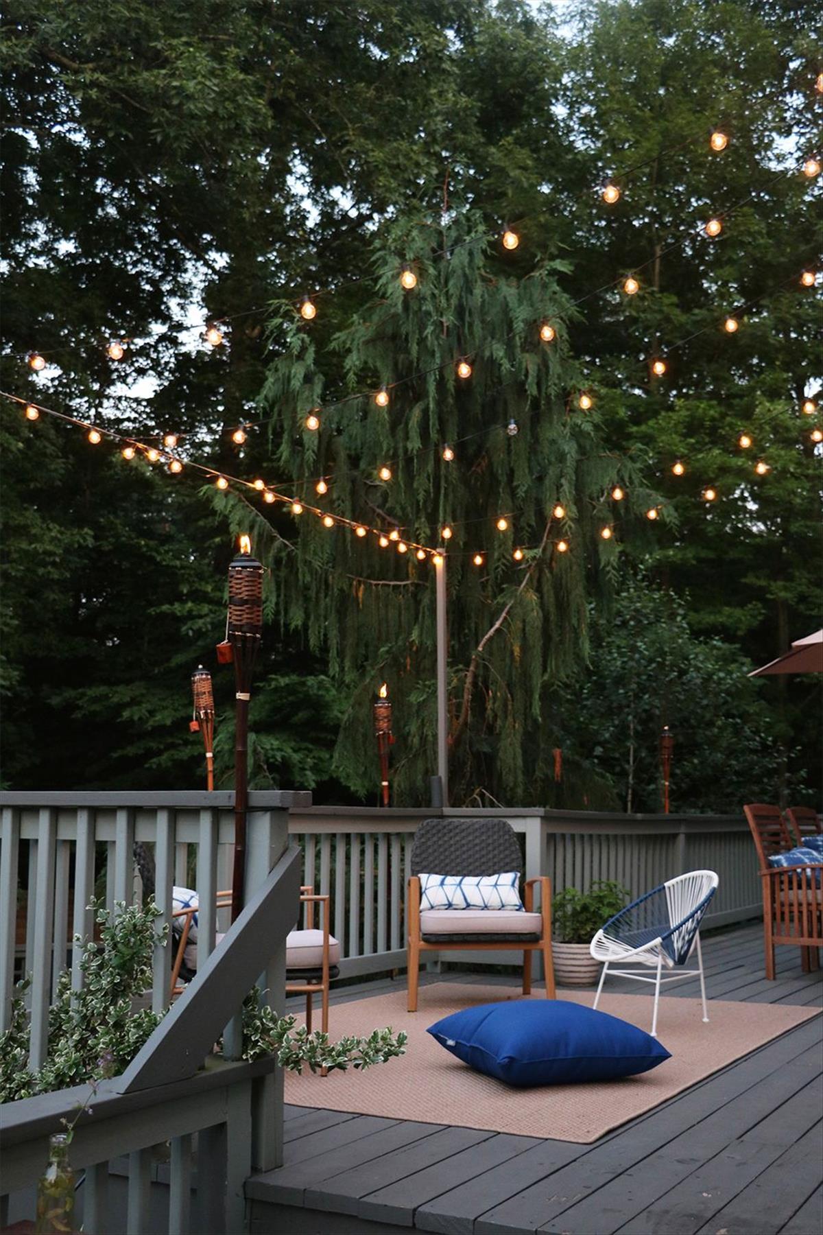 Inspiring patio lights string ideas for any backyard