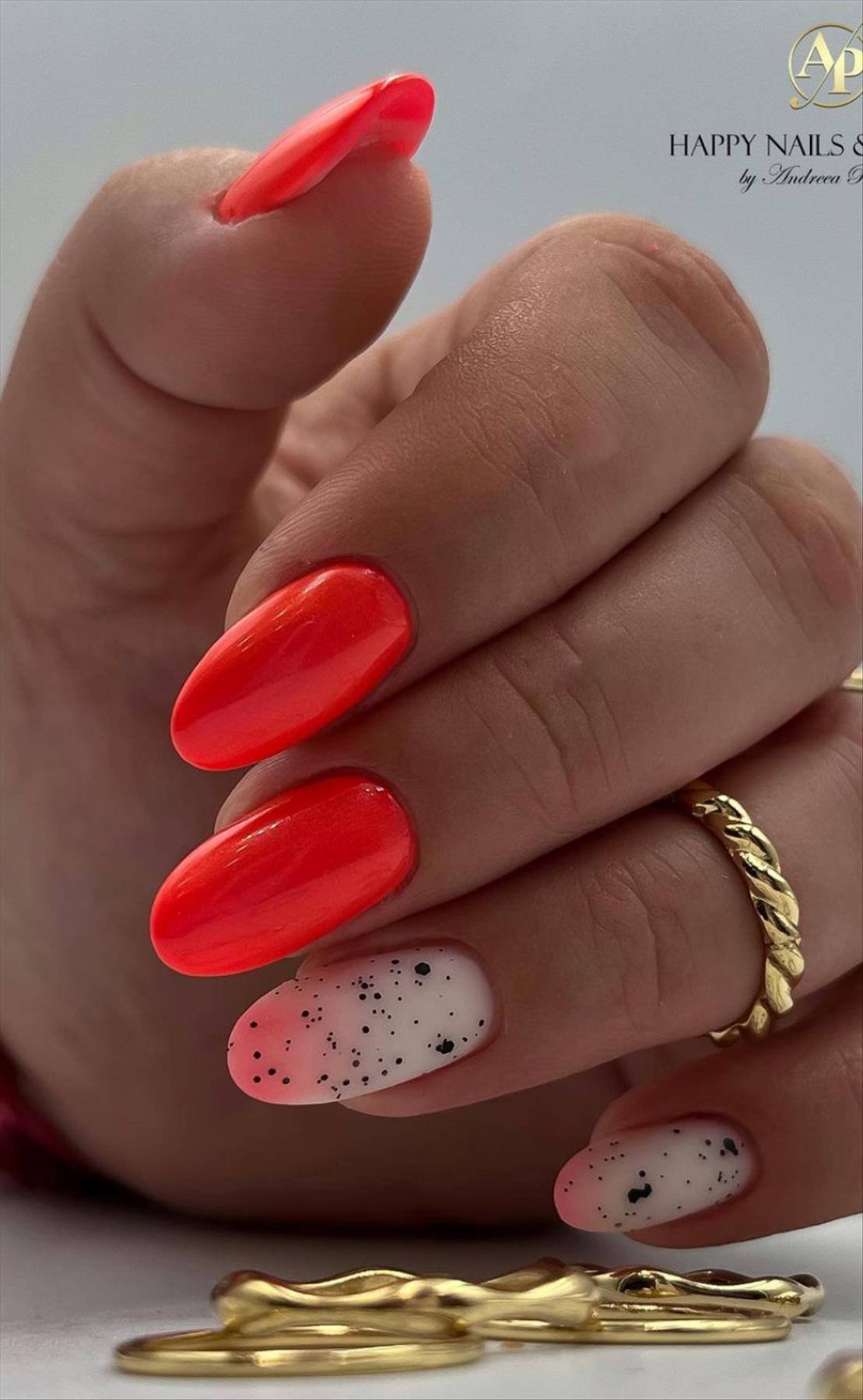 Beautiful coral nail designs to wear this Summer