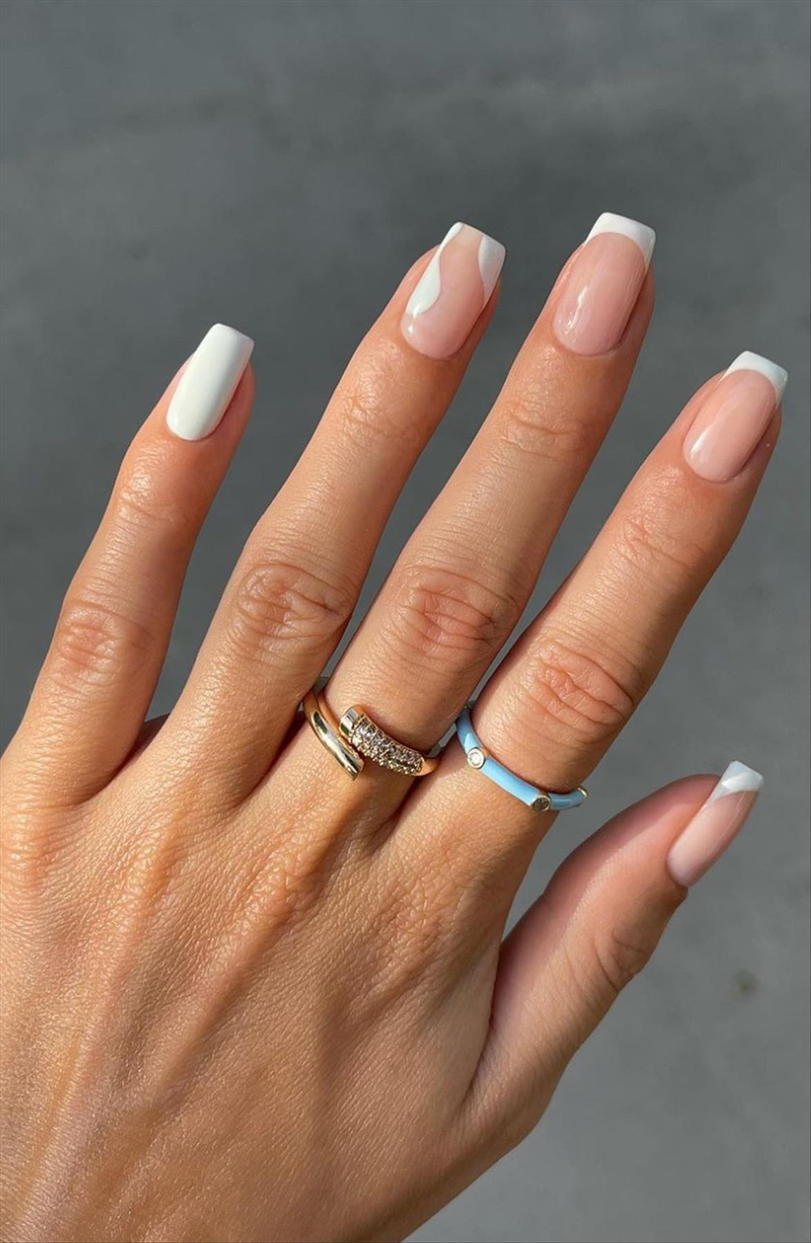 Best & Simple short coffin nails ideas for Summer manicures inspo