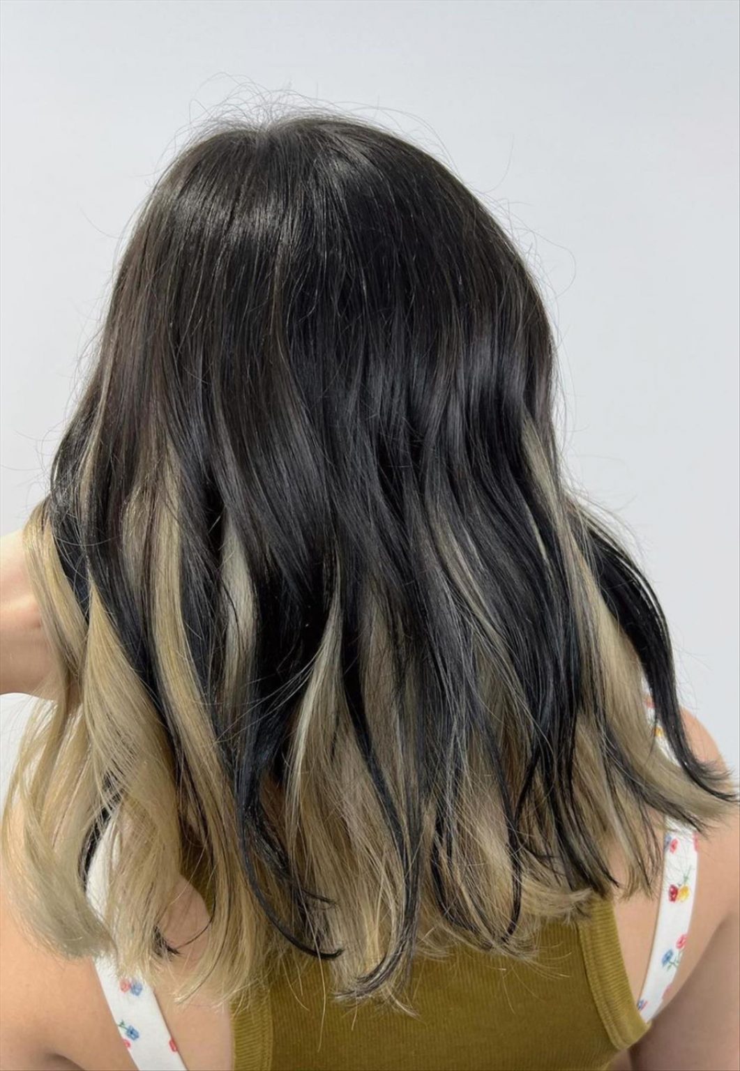 50 Best peekaboo hair color ideas underneath color to be cooler