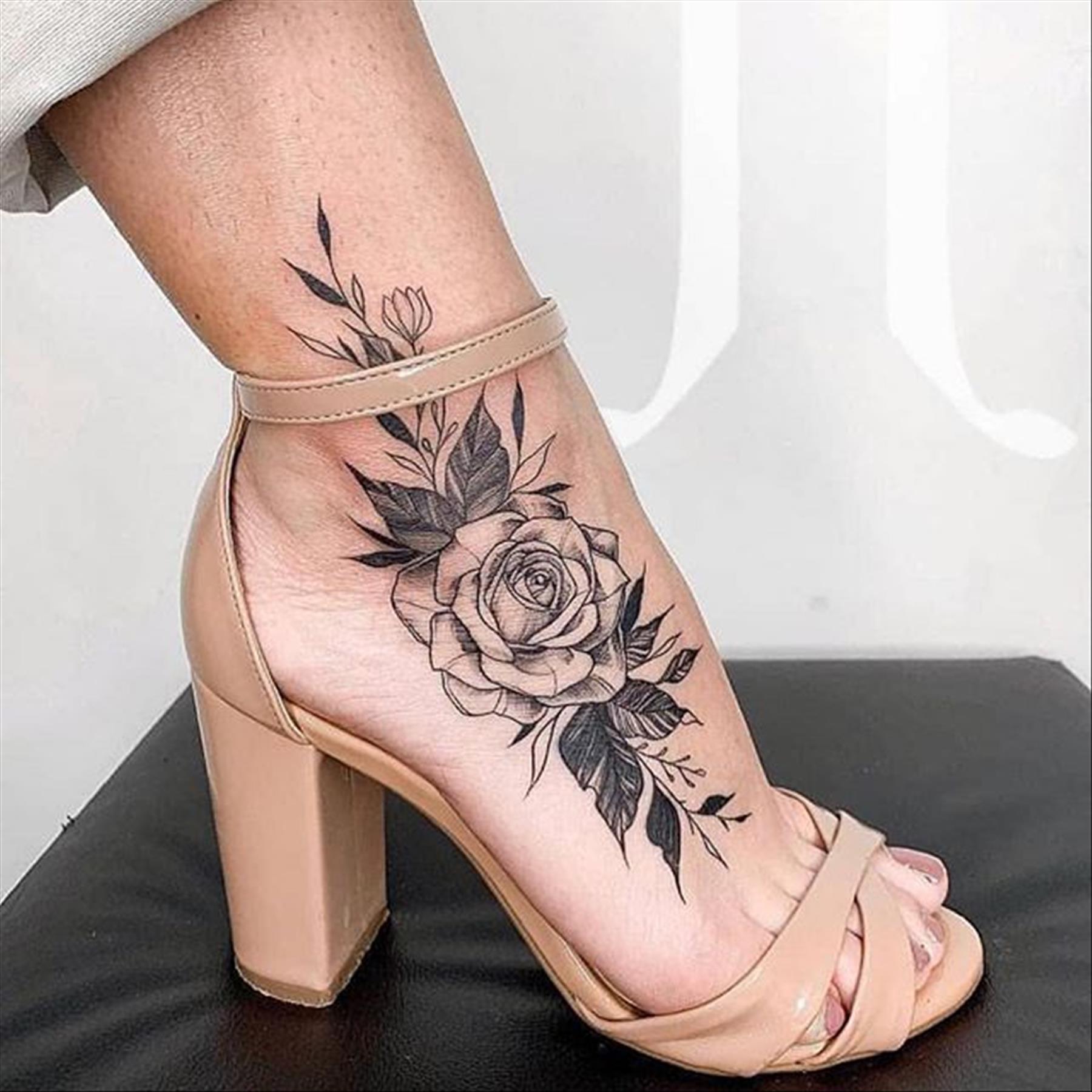 Satisfy Your Ink Addiction With 31 Of The Stunning Rose Tattoo For Women