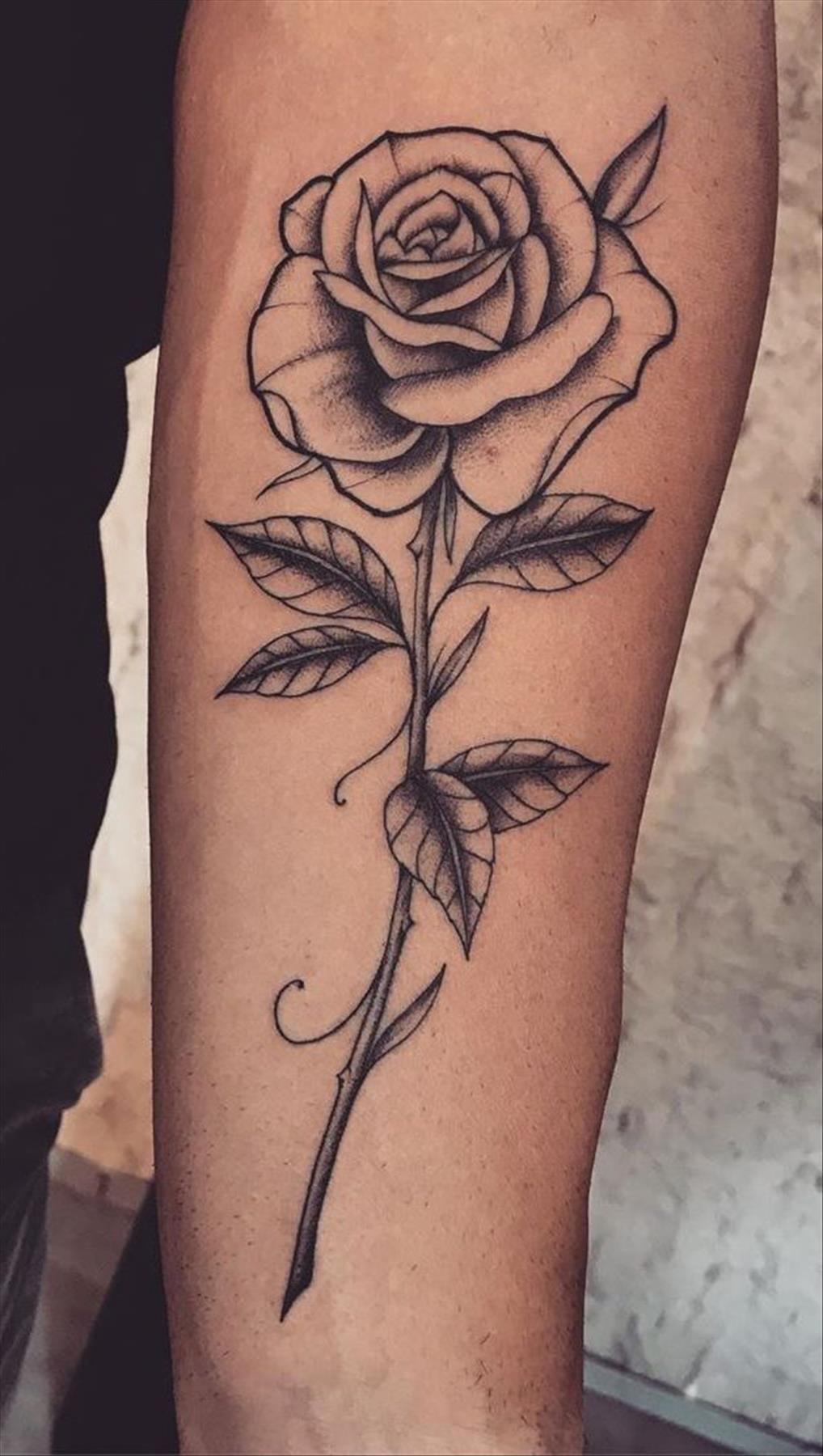 Satisfy Your Ink Addiction With 31 Of The Stunning Rose Tattoo For Women