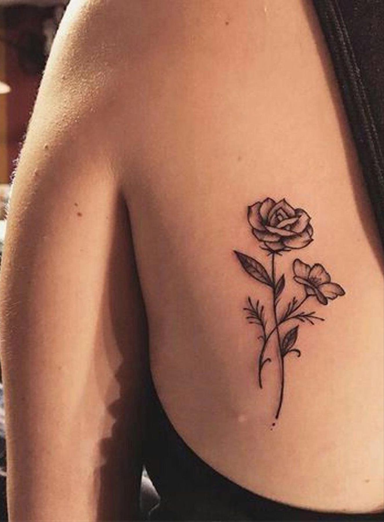 Satisfy Your Ink Addiction With 31 Of The Stunning Rose Tattoo For Women