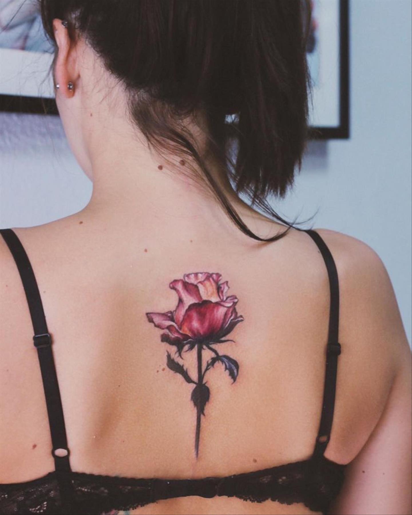 Satisfy Your Ink Addiction With 31 Of The Stunning Rose Tattoo For Women