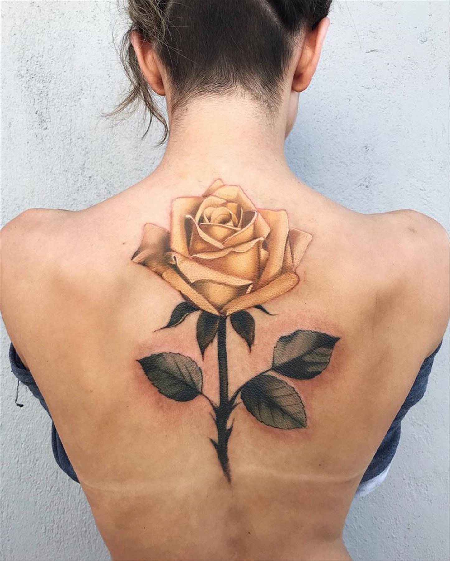 21 Pretty back tattoos for women inspirations - Mycozylive.com