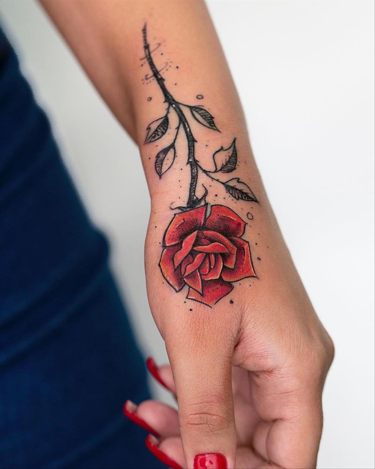 Satisfy Your Ink Addiction With 31 Of The Stunning Rose Tattoo For Women