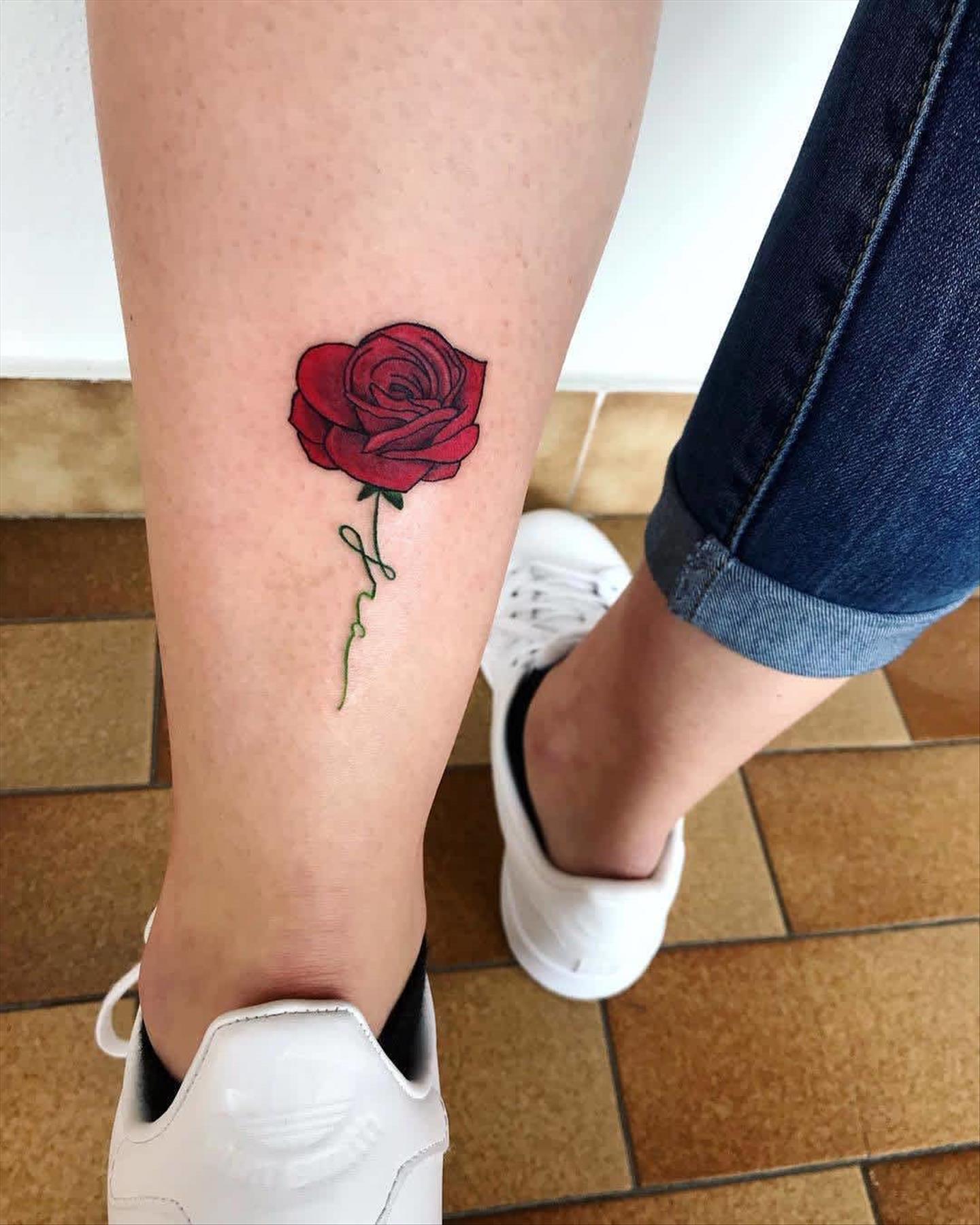 Satisfy Your Ink Addiction With 31 Of The Stunning Rose Tattoo For Women