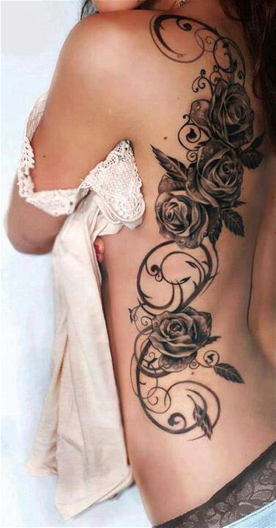 Satisfy Your Ink Addiction With 31 Of The Stunning Rose Tattoo For Women