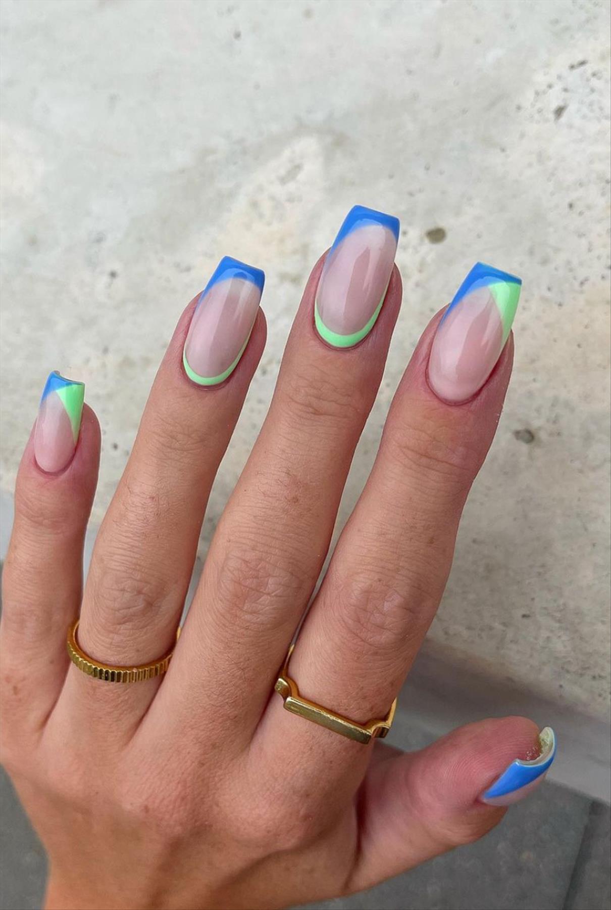 Stunning swirl nail art you'll flip for 2022