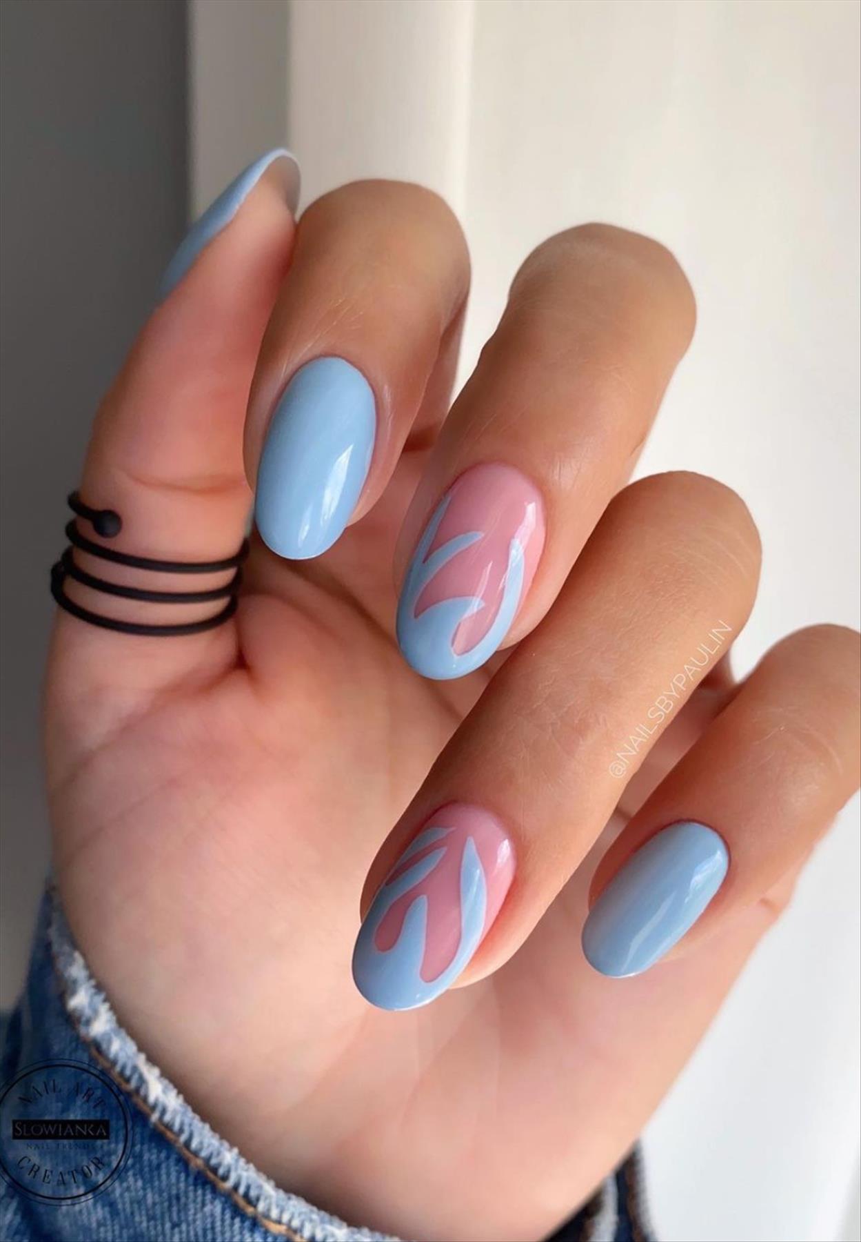 Stunning swirl nail art you'll flip for 2022