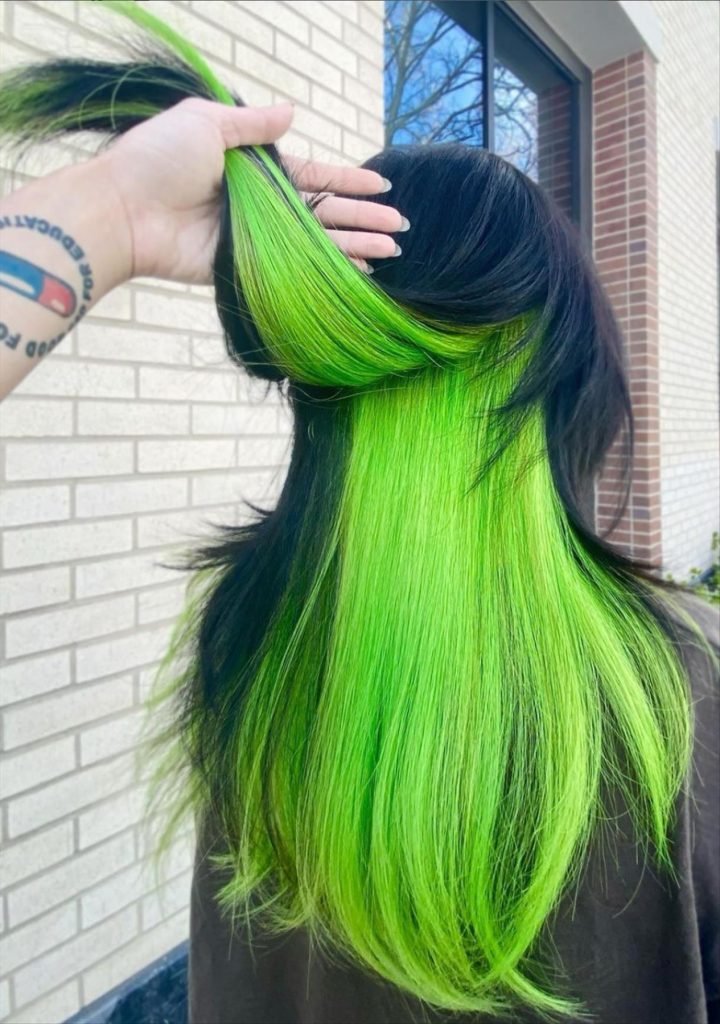 32 Stunning underneath hair color ideas for cool girls - Mycozylive.com