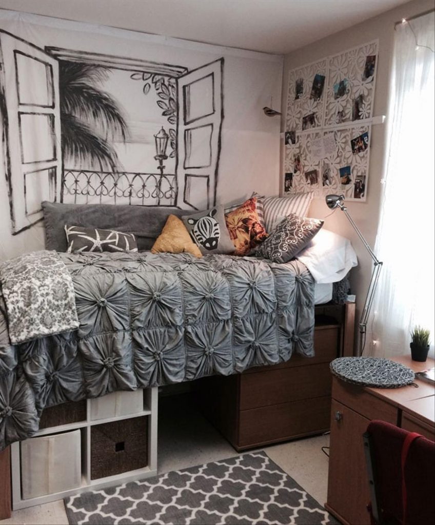 48 Trendy dorm room ideas you'll love to try - Mycozylive.com