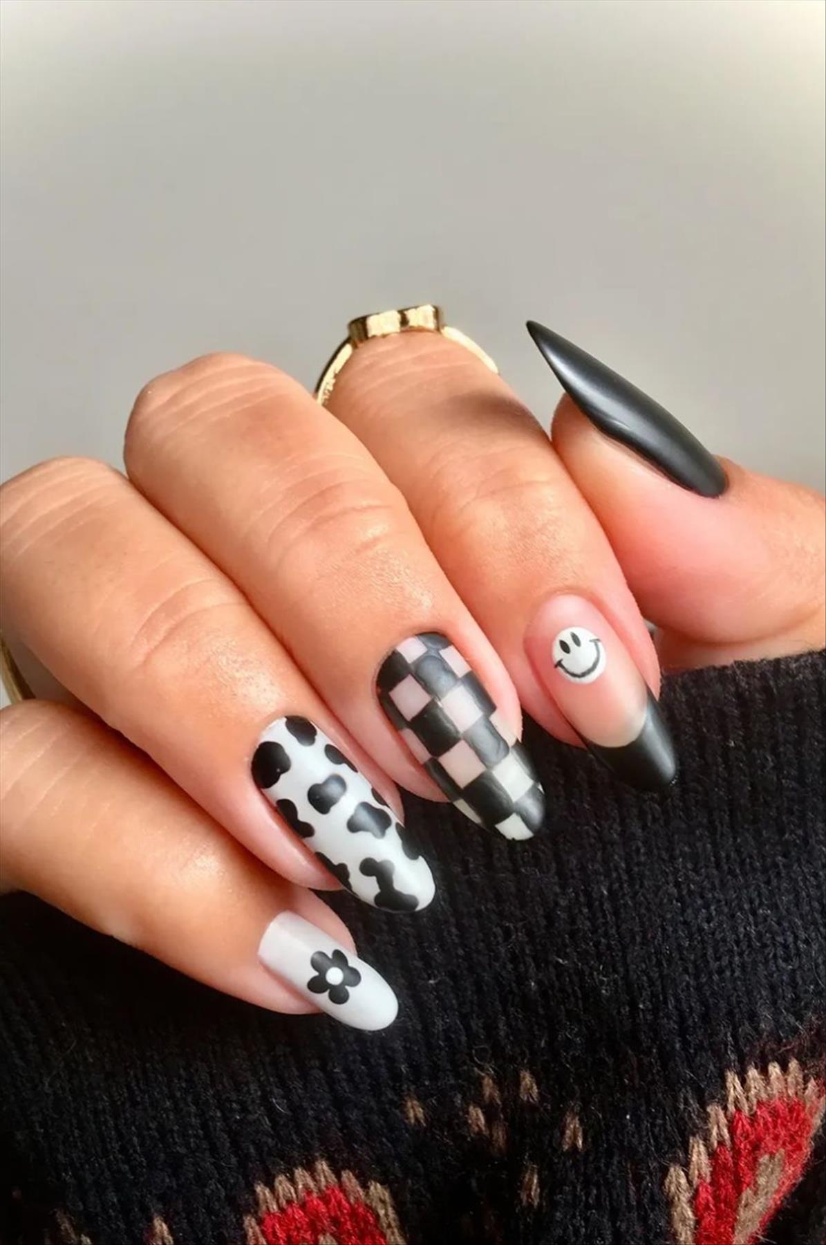 Best Fall nails 2022 color trends inspiration for stylish girls