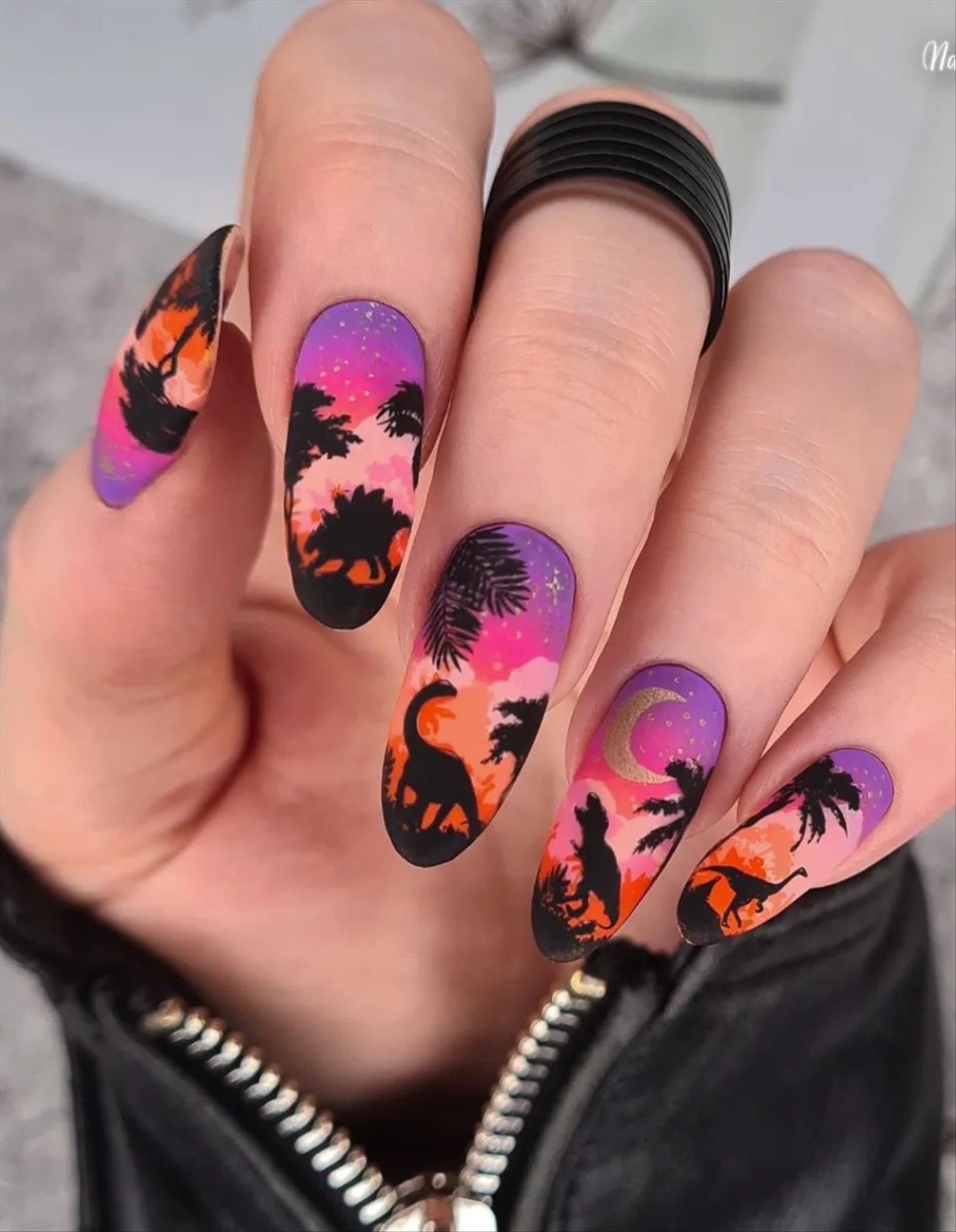 Best Fall nails 2022 color trends inspiration for stylish girls