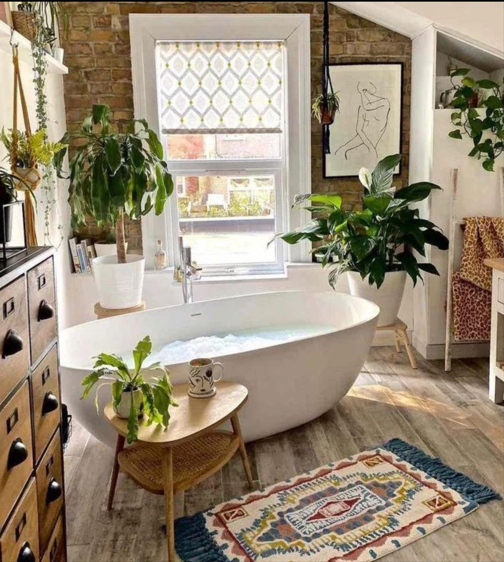 Chic boho style bathroom decor ideas to get inspired