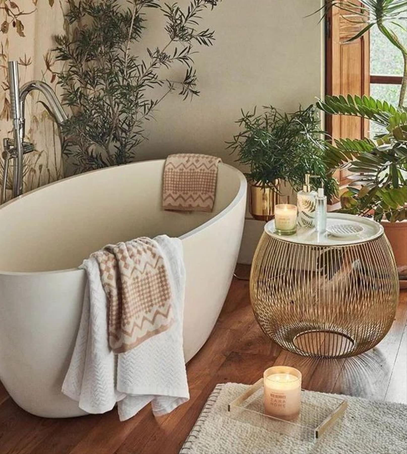 Chic boho style bathroom decor ideas to get inspired