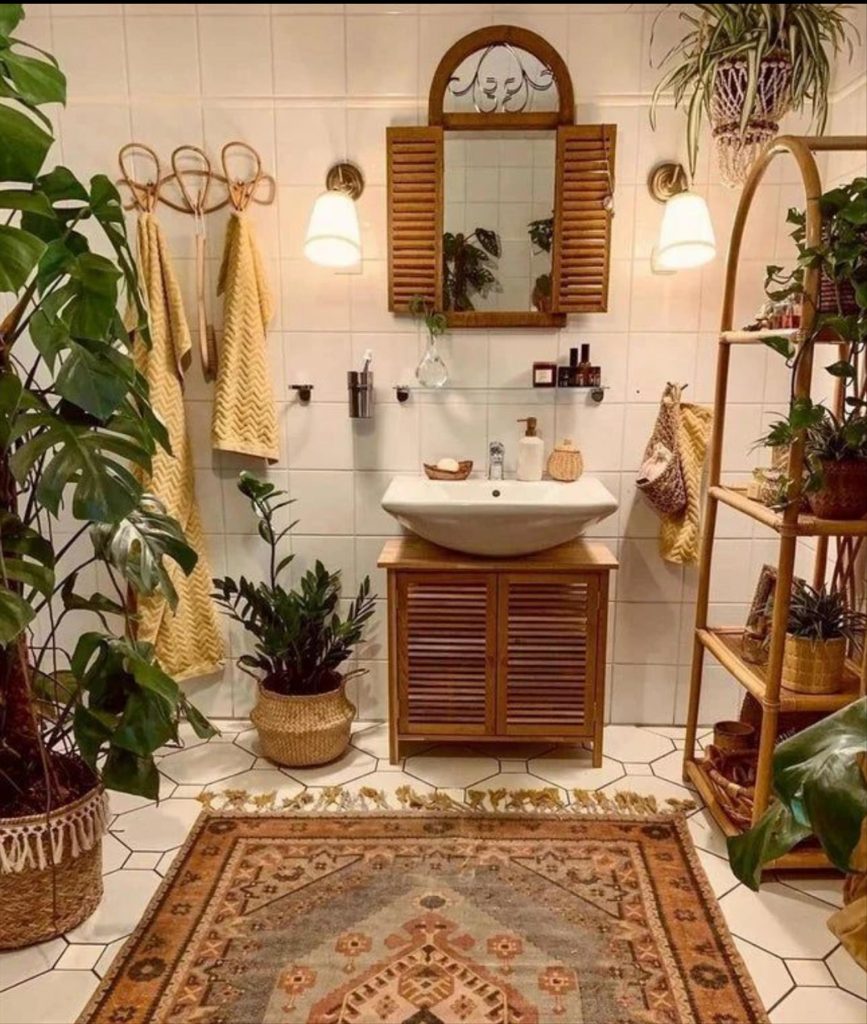 Chic boho style bathroom decor ideas to get inspired