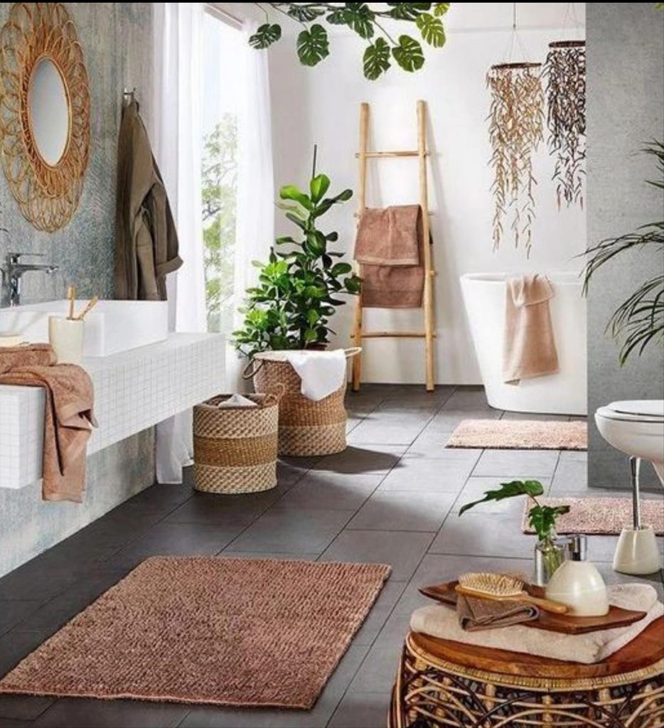 Chic boho style bathroom decor ideas to get inspired