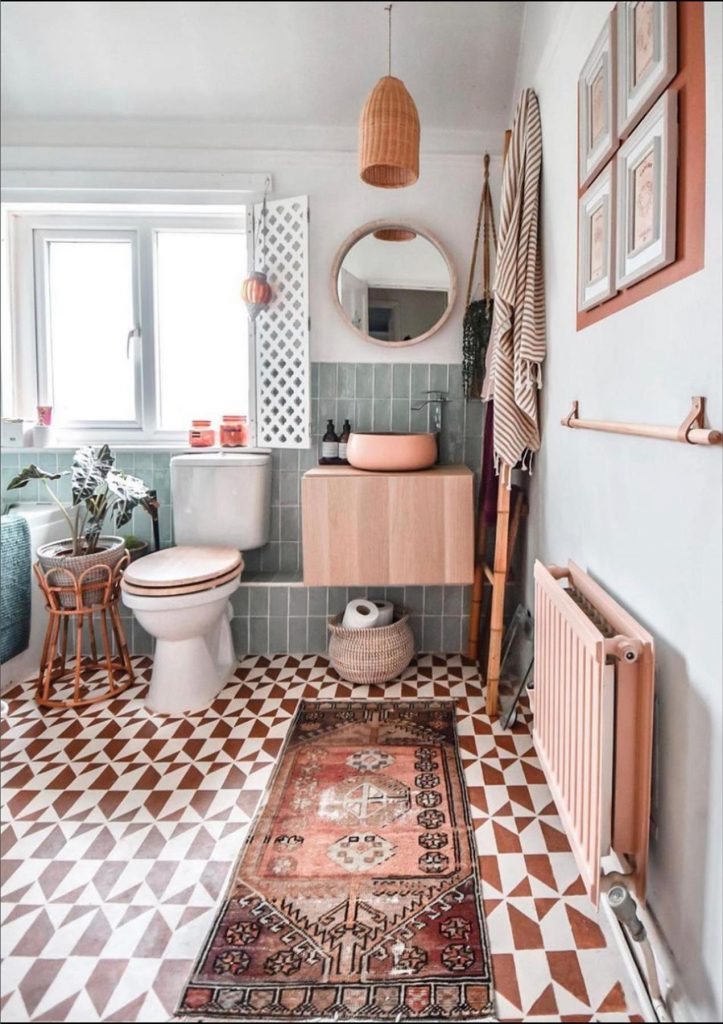 Chic boho style bathroom decor ideas to get inspired