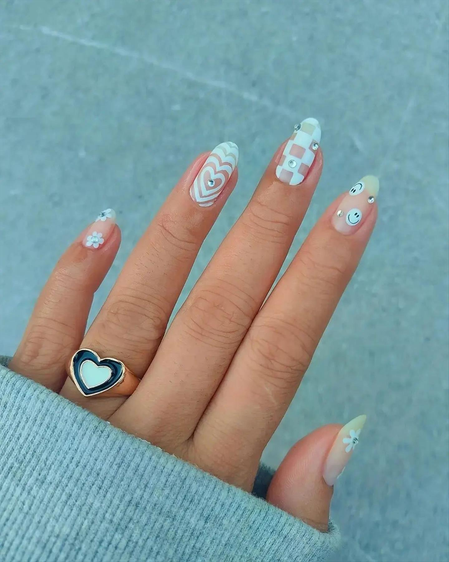 Adorable Short Blue Nails Ideas for Cooler Vibes in 2022!