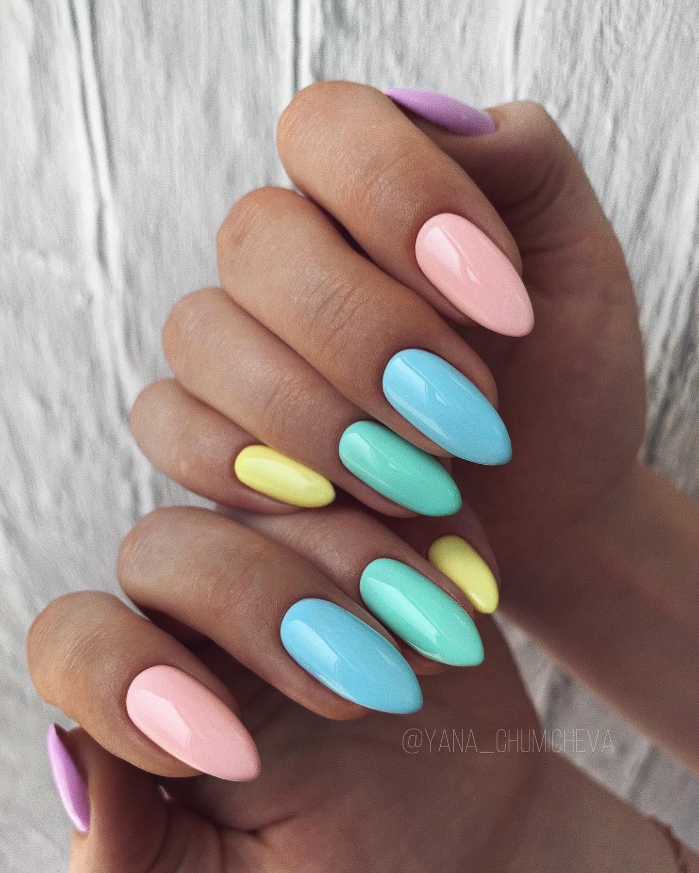 Adorable Short Blue Nails Ideas for Cooler Vibes in 2022!