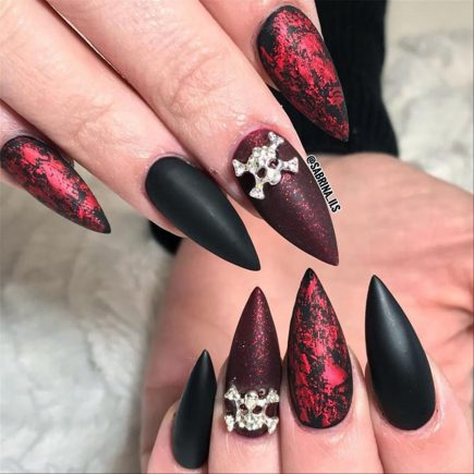 40 Best short Halloween nails aesthetic perfect for 2022 - Mycozylive.com
