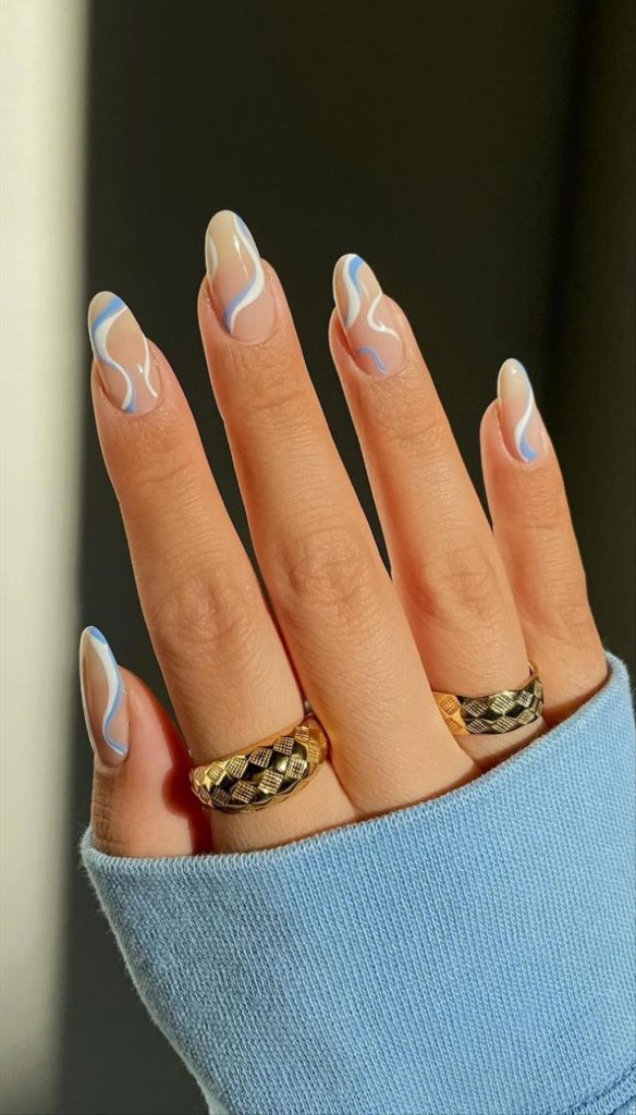 Best swirl nails aesthetics you'll flip for