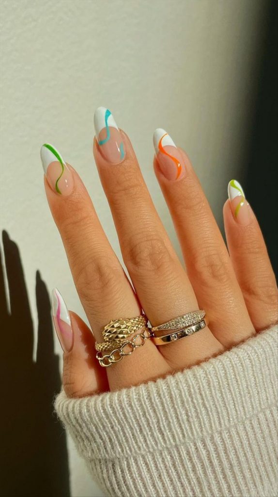 Best swirl nails aesthetics you'll flip for