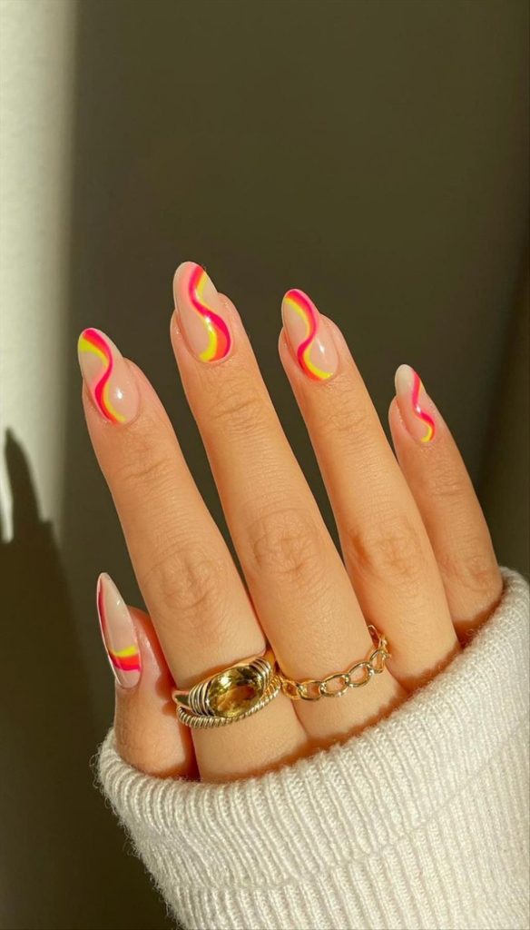 Best swirl nails aesthetics you'll flip for