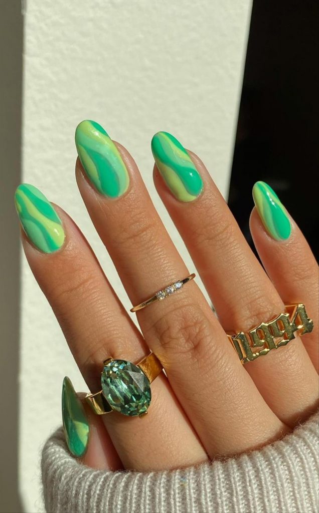 Best swirl nails aesthetics you'll flip for