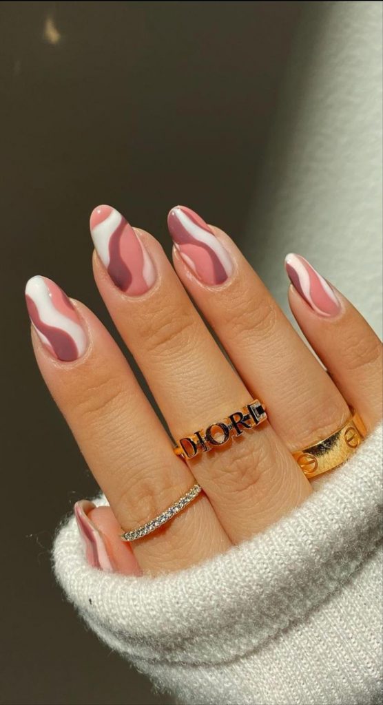 Best swirl nails aesthetics you'll flip for