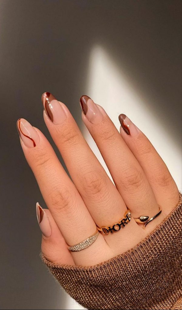 Best swirl nails aesthetics you'll flip for