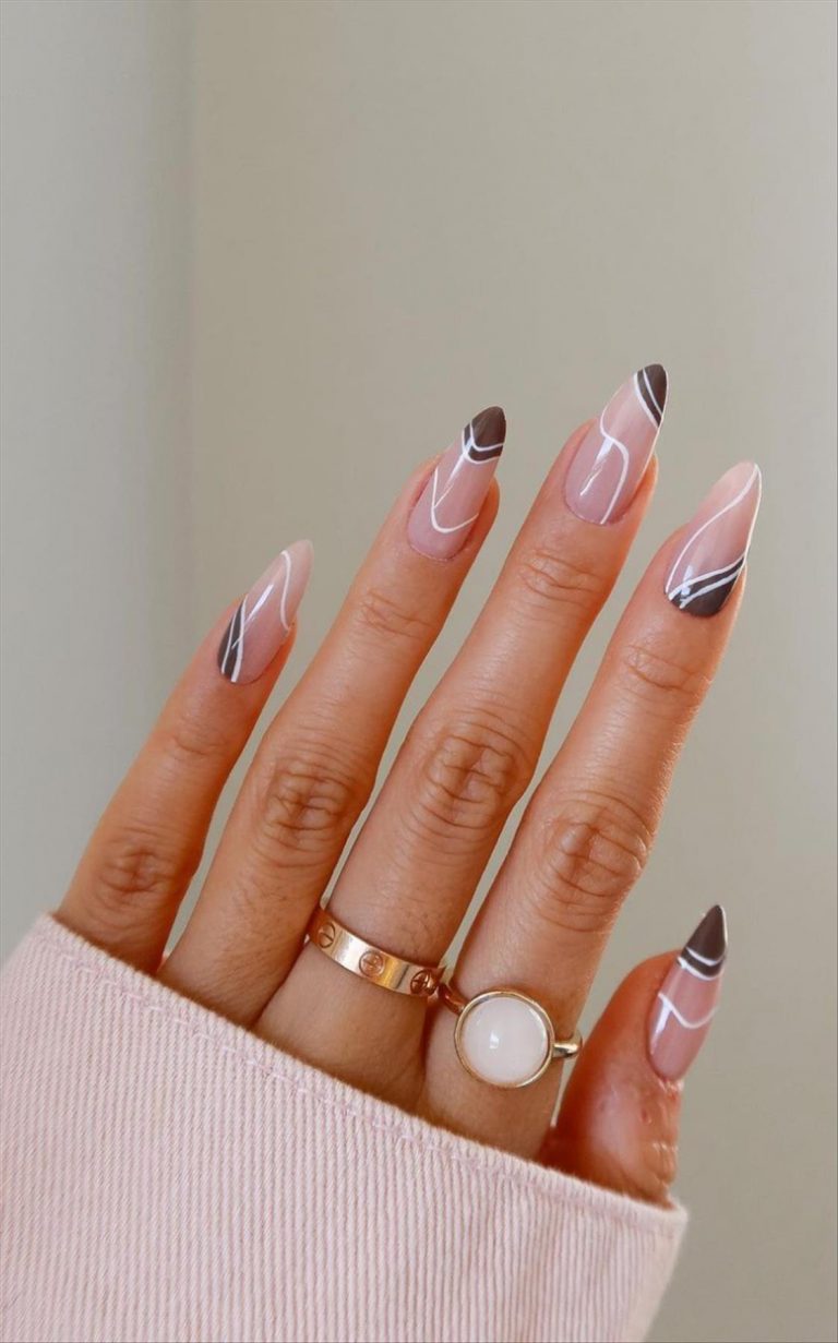 70+ Best Fall nails colors & design 2022 inspiration you'll love