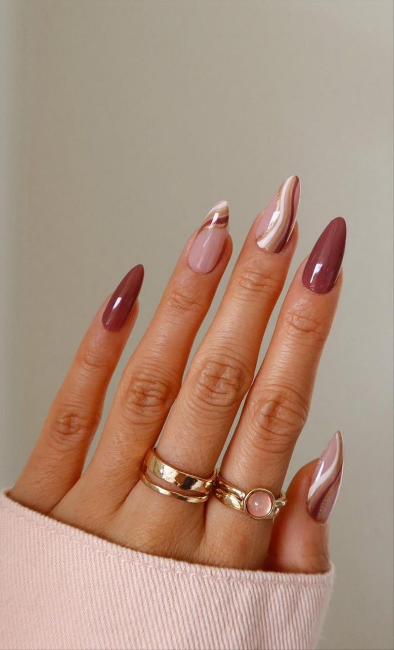 70+ Best Fall nails colors & design 2022 inspiration you'll love