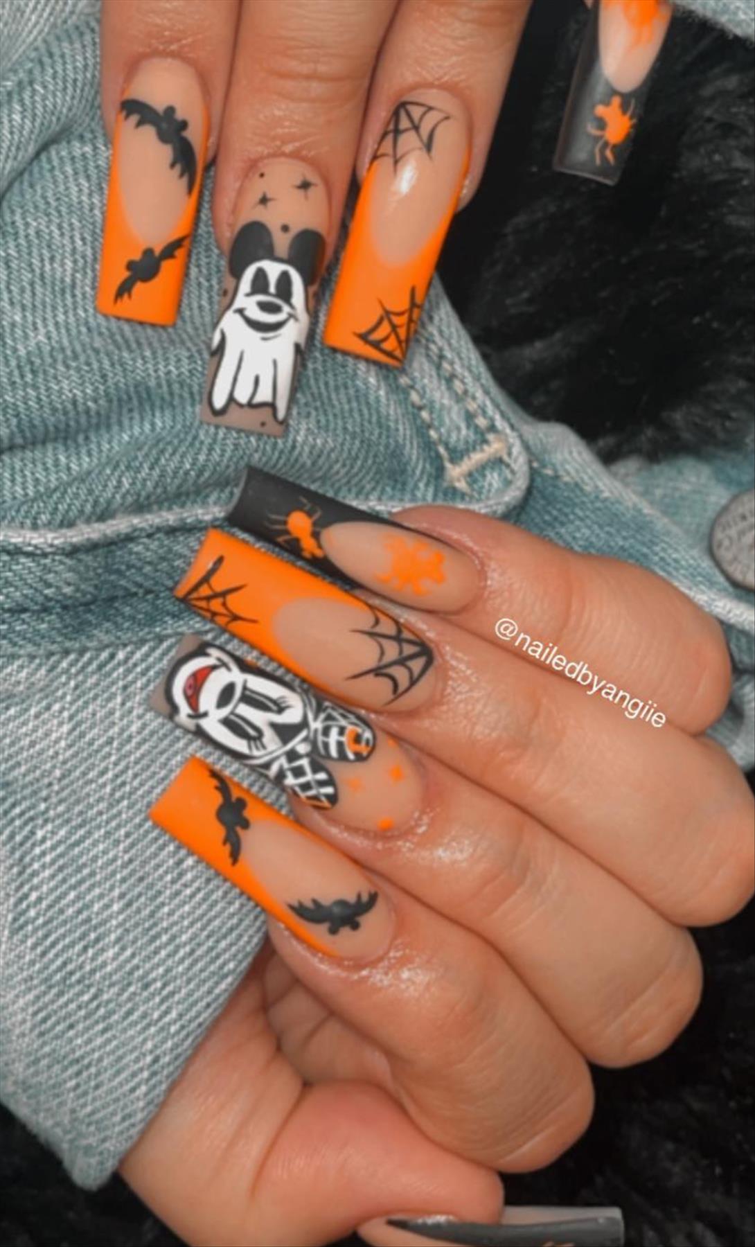 Creepy Halloween nails design you'll love 2022