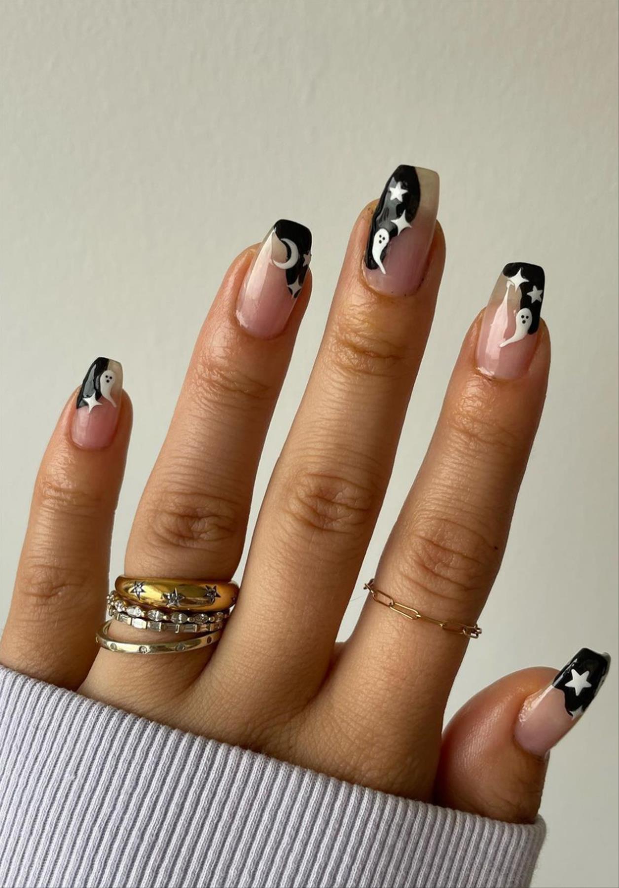 Creepy Halloween nails design you'll love 2022