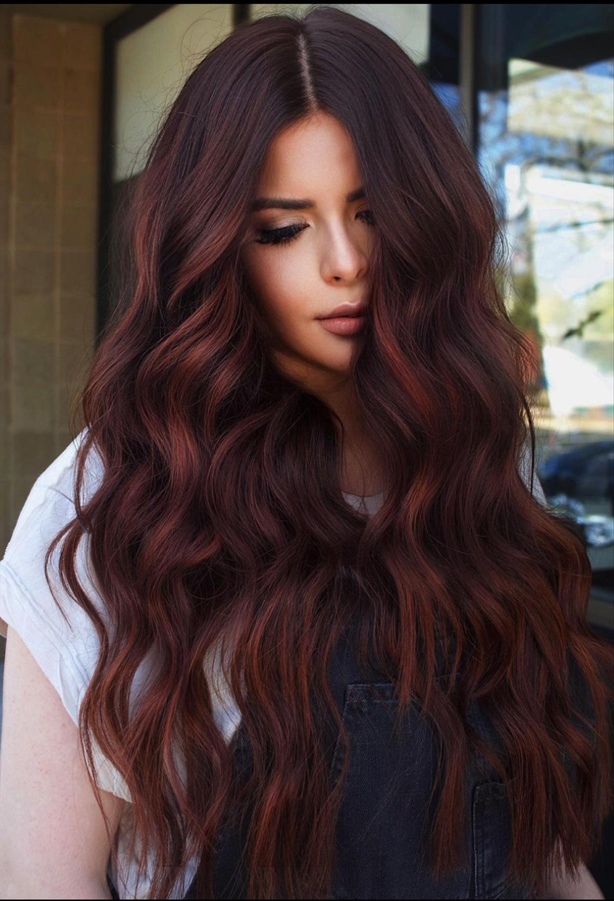 Fabulous red hair color for Fall hair color inspiration