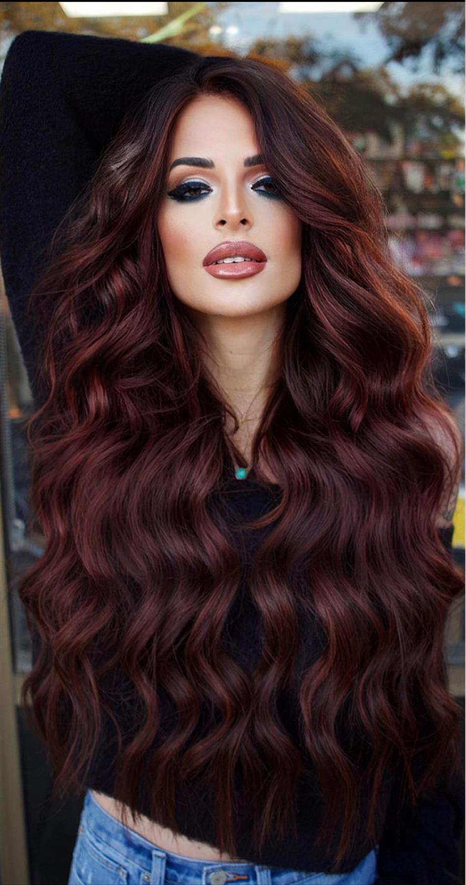 Fabulous red hair color for Fall hair color inspiration