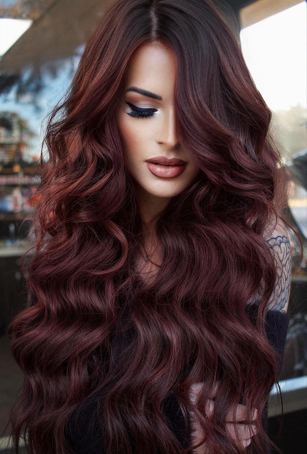 Fabulous red hair color for Fall hair color inspiration